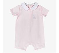 Combishort bébé rose 1