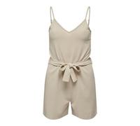 Combishort Col V Bretelles Réglables Ceinture Uni Femme Jdy