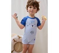 Combishort De Bain Bébé Brasilia Bleu 18M(81CM)