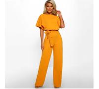 COMBISHORT FEMME - Combinaison camouflage pantalon large avec poche - orange NY™ XXXL