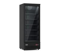 CombiSteel Armoire Réfrigérée Négative Noire Porte en Verre - 600 L