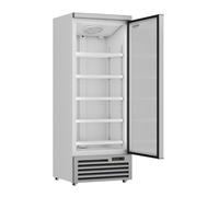 CombiSteel Armoire Réfrigérée Positive Grise Vitrée 600 L
