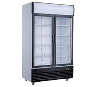 CombiSteel Armoire Réfrigérée Vitrée pour Boissons - 2 Portes
