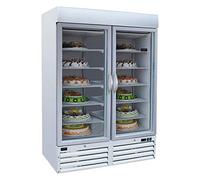 Armoire Vitrée Négative 1079 L 2 Portes Combisteel 1 G