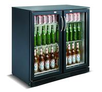 CombiSteel Arrière Bar Réfrigéré 198 L 2 Portes Battantes