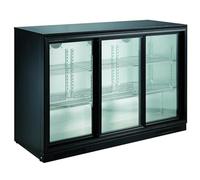 CombiSteel Arrière-Bar Réfrigéré - 3 Portes Vitrées - 298 L