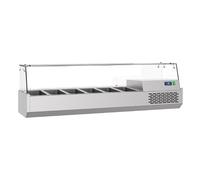 CombiSteel Présentoir Réfrigérée A Ingrédients - Vitré - Bac GN 1/3