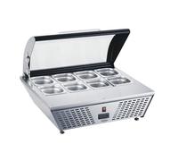 CombiSteel Saladette à Poser Pizza - 8 x GN 1/6