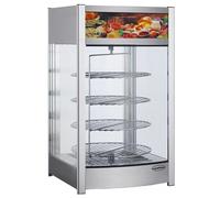 CombiSteel Vitrine Chaude - 4 Etages Rotatifs