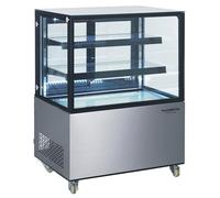 CombiSteel Vitrine Réfrigérée 4 Faces Vitrées - 270 L