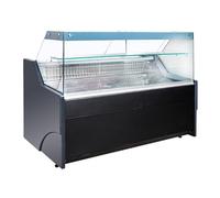 CombiSteel Vitrine réfrigérée Wesley 2.0 à Poser Professionnelle - 158 Litres