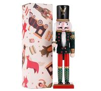COMBIUBIU Casse-Noisettes 30 Cm-Casse-Noisette-Casse Noisette Sapin-Casse Noisette Noel DéCoration Traditionnelle en Bois De Pin pour La Maison-DéCoration De NoëL-Vert