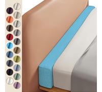 Comble l'espace mural de lit - Cale de matelas lavable pour tête de lit, comble les espaces pour lits simples/double/king size, taille 160 x 15 x 25 cm - Solution parfaite pour pont de lit