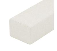 Combleur d'espace Entre Le Matelas et Le Mur, pour lit Simple ou Double. Coussin d'extension pour tête de lit avec Housse Amovible (180 x 20 x 20 cm / 70 x 100 cm).