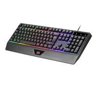 Combo 3en1 Mars Gaming MCP124, Clavier, Souris, Tapis de souris, Français, Noir G