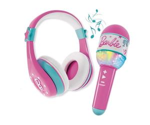 Combo Casque et Microphone - LISCIANI - Bluetooth avec haut-parleur Barbie