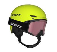 Combo casque + masque ski SCOTT Combo Hlmt Keeper 2+Goggle Jr Shield (neon yellox/black) junior S