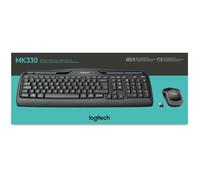 Combo Clavier et Souris - LOGITECH - MK330 - Sans Fil - QWERTY Espagnol - 11 Touches Raccourci