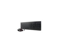 Combo Clavier et Souris Sans Fil - LENOVO - Essential Nordic - 2,4 GHz - Noir - Garantie 12 mois