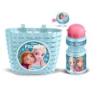 Stamp Accessoires vélo Disney La Reine des Neiges 2 - Corbeille, bidon et sonnette - Tout guidon