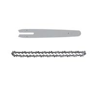 Combo de barre de guidage : lame de tronçonneuse de 16 pouces, boucle de connexion fiable, coupe-bois affûté | Équipement de registre forestier polyvalent, pièces de rechange, entretien extérieur