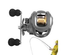 Combo De Pêche - Combos De Bobines De Canne À Pêche, Desris Enroules Enroulées | Pôle De Coulée En Fibre De Carbone Avec Bobine À Rotation Lisse, Tacle Complet De Pêcheur Débutant Pour Voyager, Eau Do