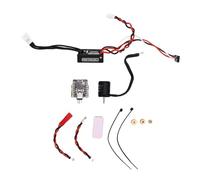 Combo moteur ESC RC 50 A, contrôleur de vitesse électrique sans balais 2-3S et ensemble moteur 1520 avec adaptateur de liaison Wi-Fi, pour voiture crawler RC 1/12, 1/16, 1/18 et