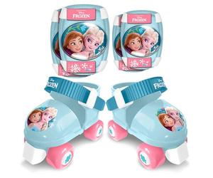 Combo Patins 4 Roues + GENOUILLERES COUDIERES LA Reine des NEIGES 2, 23-27