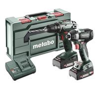 Metabo, Perceuse + perceuse à percussion, Perceuse-visseuse sans fil (Fonctionnement sur piles, 18 V)