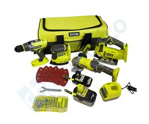 Combo Set ONE+ R18CK4F-252S (1x2.0Ah + 1x5.0Ah) - RYOBI 5133004771
