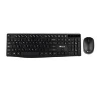 Combo souris et clavier sans fil - NGS - ALLURE - 1200 dpi - 12 touches FN - Récepteur NANO