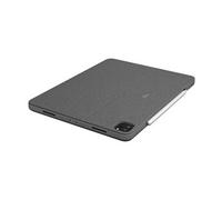 Logitech Combo Touch - Clavier-étui iPad Pro 13 pouces (M4 2024) Rétroéclairé, QWERTY, graphite