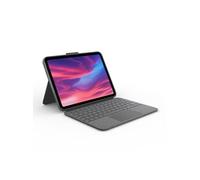 Combo Touch - Clavier et étui - avec trackpad - rétroéclairé - Apple Smart connector - QWERTY - Espagnol - gris oxford - pour Apple 10.9-inch iPad