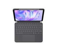 Logitech Combo Touch - Clavier et étui - avec trackpad - rétroéclairé - Apple Smart connector - QWERTY - International US - graphite - pour Apple 11-inch iPad Pro; 12.9-inch iPad Pro