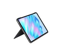 Combo Touch - Clavier et étui - avec trackpad - rétroéclairé - Apple Smart connector - QWERTY - International US - gris oxford - pour Apple 11-inch