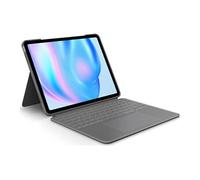 Logitech Clavier-étui Combo Touch, trackpad rétroéclairé, QWERTY, gris oxford, iPad Air 13-inch