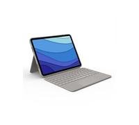 Combo Touch - Clavier et étui - avec trackpad - rétroéclairé - Apple Smart connector - QWERTY - Italien - sable - pour Apple 11-inch iPad Pro (1ère