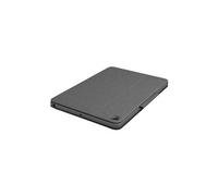 Combo Touch - Clavier et étui - avec trackpad - rétroéclairé - Apple Smart connector - QWERTY - R.-U. - gris oxford - pour Apple 10.9-inch iPad