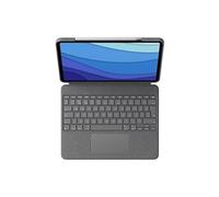 Logitech Combo Touch - Clavier et étui - avec trackpad - rétroéclairé - Apple Smart connector - QWERTZ - Suisse - graphite - pour Apple 13-inch iPad Pro (M4)
