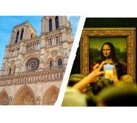 Combo visite guidée du Louvre et de Notre-Dame avec accès réservé