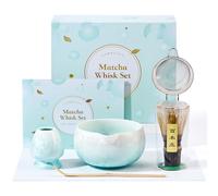 ComboJoy Ensemble fouet à matcha bleu