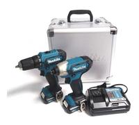 Makita Ensemble de 2 machines CLX224X DF333DZ + TD110DZ 2x1,5Ah DC10WD Valise métal