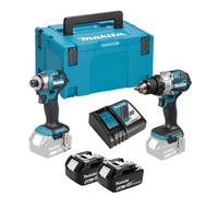 Combopack 2 outils 18V (DHP489 + DTD173) (2x5.0 Ah) - MAKITA DLX2528TJ