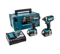 Makita Pack DLX2131TJ (DHP482Z + DTD152Z) 18V Li‑ion LXT (2x5Ah)