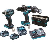 Combopack XGT 40Vmax: HP001G + TD001G + 2 x BL4040 + DC40RA + toolbag