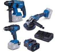 Combot kit 5 outils : c-dd45-x + bc-ag125-x + sdbc4.5A + 2 x sbp4.0 + bc-rhd230-x