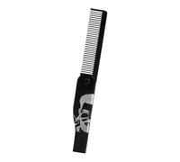 Combs À Moustache Pour Hommes - Pinceau À Barbe En Acier Inoxydable, Outil De Toilettage Portable | Peigne De Poils Du Visage Pliable Pour Papa, Cadeau De Style De Voyage Pour Adultes, Accessoir