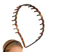 Combs Headband - U Shaped Hair Grip Comb Design, Fashion Claw For Secure Styling, Lightweight Accessory | Practical Women Holder Band Work School Home Wedding Travel Vacation Beach Running