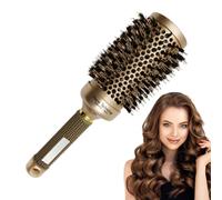 Combuscule pour rouleau à cheveux bouclés - Brosse Detangller 20 cm, brosse démêlante pour boucles, outil de coiffage des cheveux bouclés peignant le volume de l'air, peigne pour rouleau de