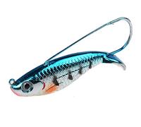 Comcapy 1PC LUR LURS 8,5 cm 21,2 g Anti-Herbe Wobbler Bait Artificial Lares Lures du Corps Laser Body Life Life Liferful Fish (Color : 1)